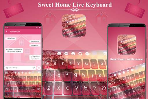Sweet Home Keyboard screenshot 1