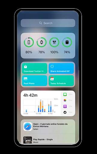 iOS Launcher for Android screenshot 2