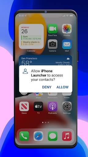 Launcher IOS 15 screenshot 1