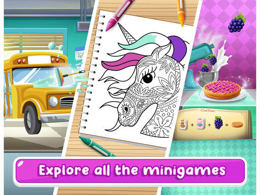My School Mini Games - Giochi per il cervello dive screenshot 7