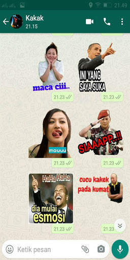 Sticker Lucu for WhatsApp screenshot 6
