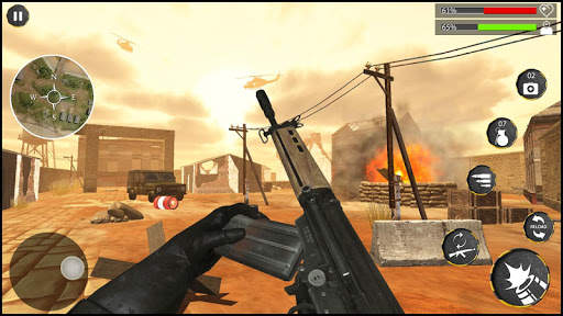 World War Commando Army Battleground Survival Game screenshot 3