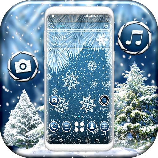 Winter Snowflake Launcher 1.2.0