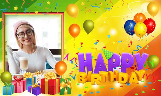 Happy Birthday 2020 Photo Frames And Stickers screenshot 2