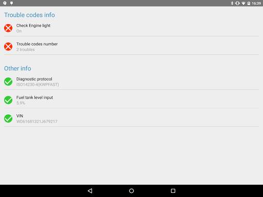 Obd Arny - ELM327 car scanner screenshot 11