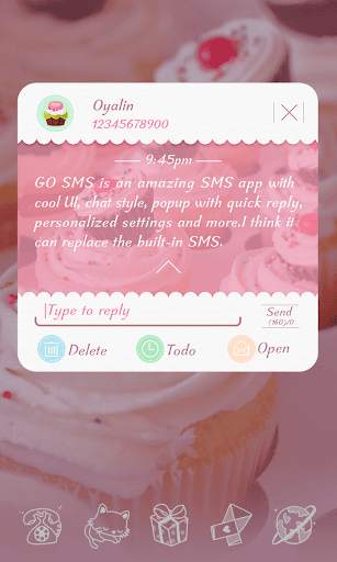 BASILEIA FONT FOR GO SMS PRO screenshot 4