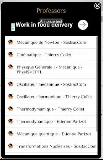 Physique - Tutoriels - Confére screenshot 4