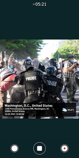 GPS video camera: Video stamp & watermark on video screenshot 6