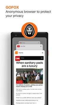 GoFox - Incognito Browser And Private Web Browser screenshot 1