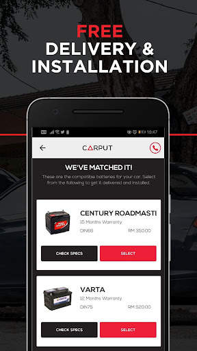 CARPUT - Car Battery, Tow & Br screenshot 3