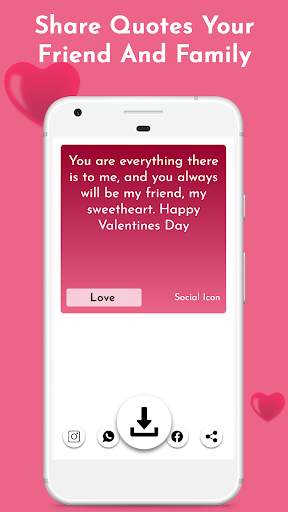 Love Sticker and Quotes for WA screenshot 5
