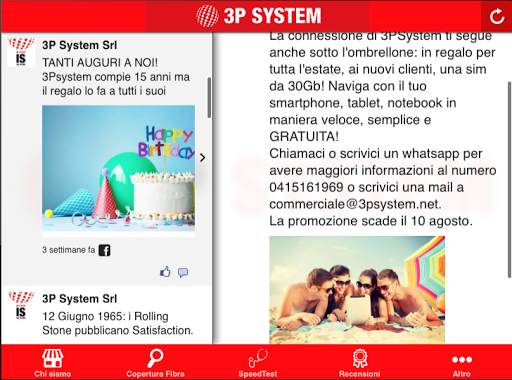 3P SYSTEM INTERNET FIBRA E WIFI screenshot 6