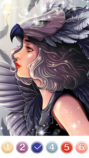 Warrior girl coloring games-Free offline games screenshot 3