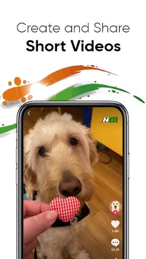 Indi -  Indian Short Video and Status Video App screenshot 3