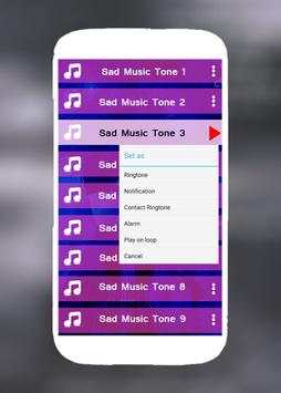 New Sad Ringtones : Popular Sad Music Tone screenshot 3