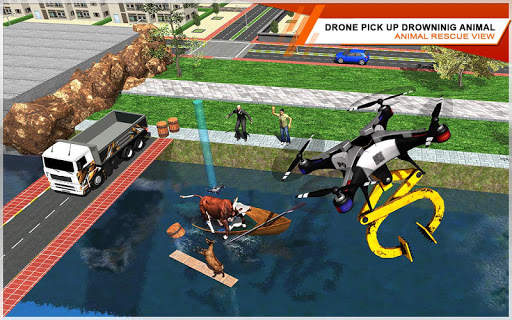 Drone Transport Simulator - Cargo Truck Driving screenshot 18