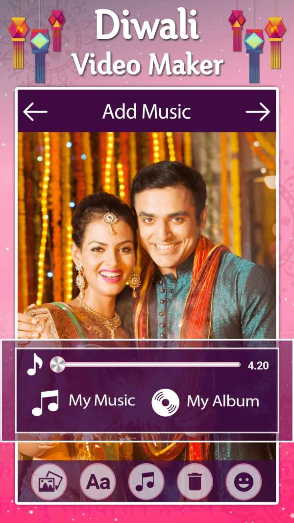 Diwali Video Maker 2019 screenshot 4