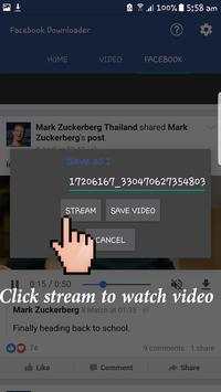 تحميل فيديوهات الفيسبوك screenshot 4