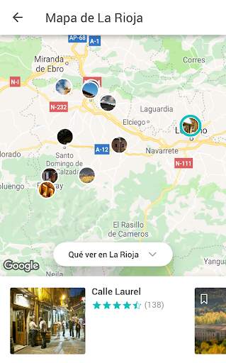 La Rioja Travel Guide in English with map screenshot 5