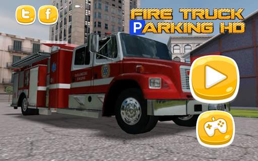 FIRE TRUCK PARKING HD screenshot 1