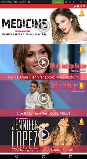 Jennifer Lopez Hot Ringtones screenshot 3