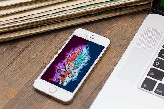 Goku Chibi Art Wallpaper screenshot 1