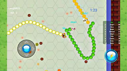 Worm Eating Candy screenshot 2