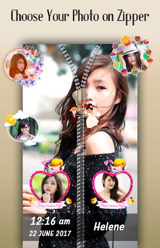 Unicorn Zipper Lock Screen screenshot 2