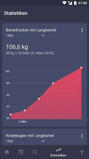 Trainingsplaner & Muskelaufbau screenshot 5