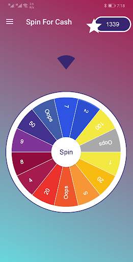 Spin for Cash: Tap the Wheel Spinner & Win it! screenshot 1