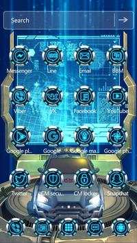 3D cool car Live Wallpaper theme screenshot 4