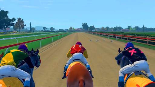 Jumping Horse Racing Simulator 3D screenshot 2