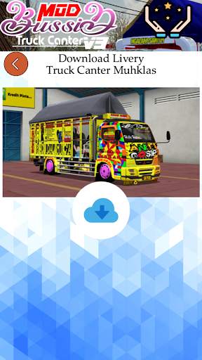Mod Bussid Truck Canter V3 screenshot 7