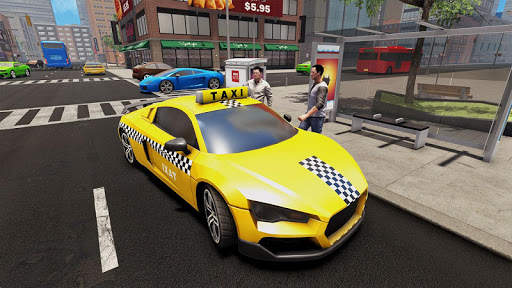 City Taxi Driving Simulator - Free Taxi Games 2021 screenshot 6