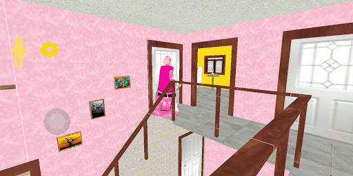 Sponge Pink Granny :Scary Game Mod screenshot 5