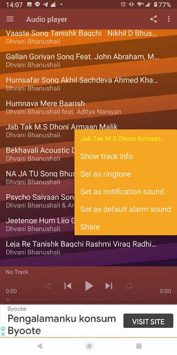 Vaaste Song | Dhvani Bhanusali screenshot 3
