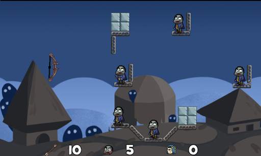 Zombies Castle VS Archery screenshot 2