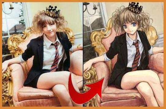 Anime Face Changer screenshot 1
