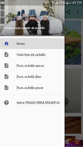 TRUCOS PARA HACER CRECER EL CABELLO 1 تصوير الشاشة