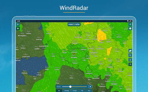 Weer & Radar - regenradar screenshot 23