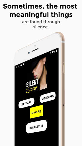 Silent Status collection in English & Hindi screenshot 1