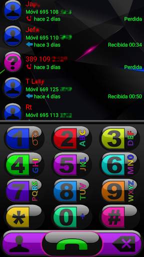 THEME FUTURA COLORS EXDIALER screenshot 1