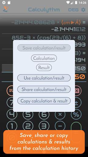 Calculythm - Free calculator & unit converter screenshot 2