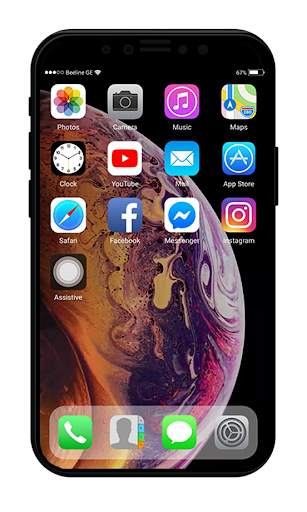 Launcher iOS live wallpaper screenshot 2