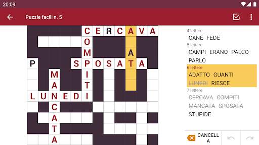 Crucintarsio (Cruciverba) screenshot 8