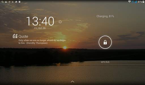 Quote Extension for DashClock скриншот 5