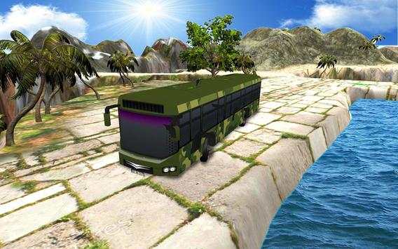 Tentara bus mendaki bukit berkendara screenshot 1