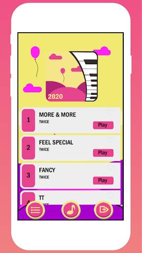 Piano Tiles TWICE - More & More screenshot 2