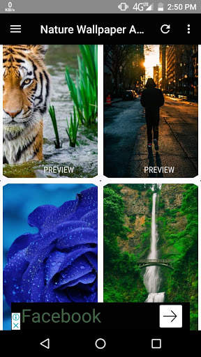 Natural Wallpaper screenshot 1