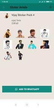 Stickers for love chatting messenger screenshot 5